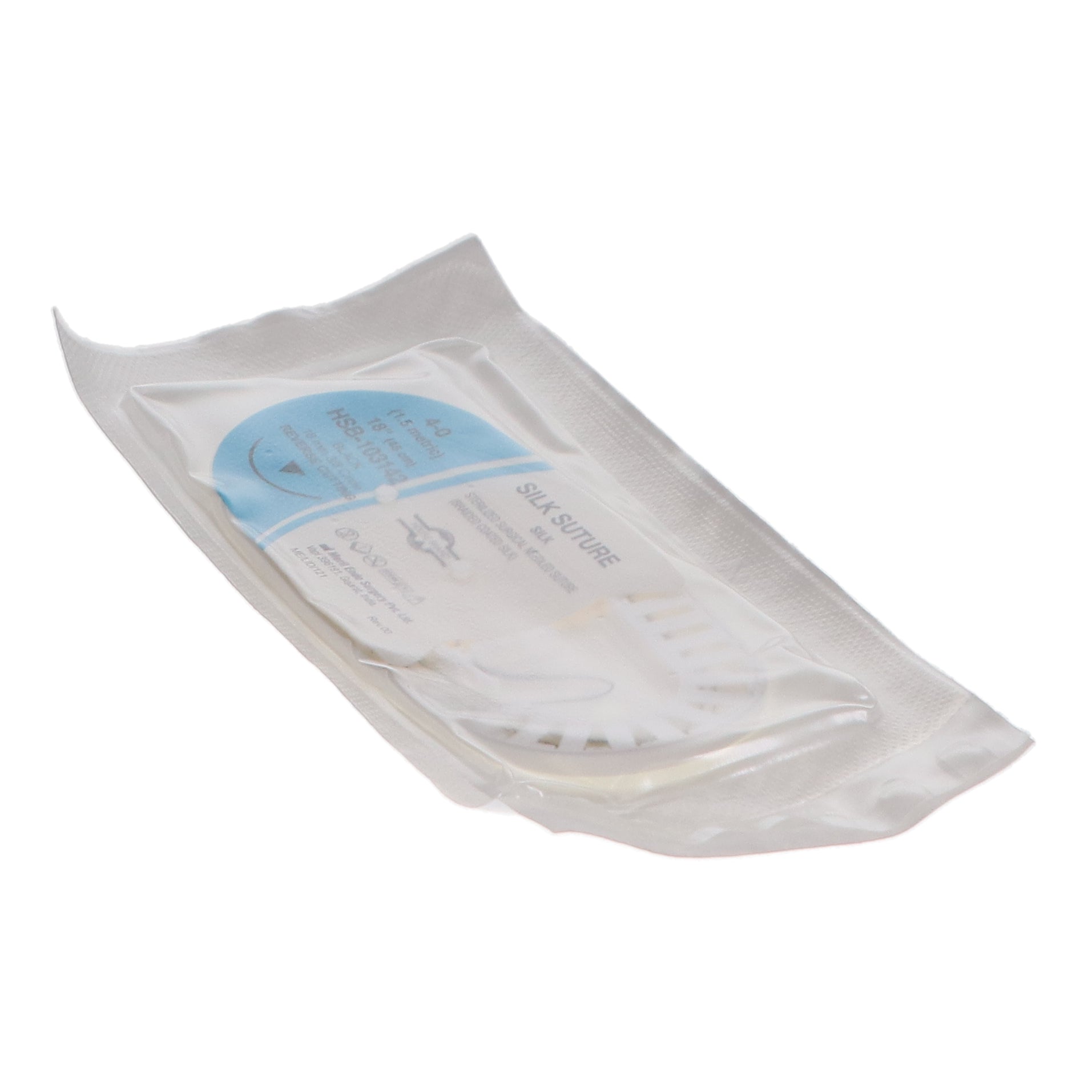 House Brand Dentistry 103142 Silk Suture 4-0 Reverse Cutting 19MM 3/8 House Brand Dentistry 103142 Silk Suture 4-0 Reverse Cutting 19MM 3/8